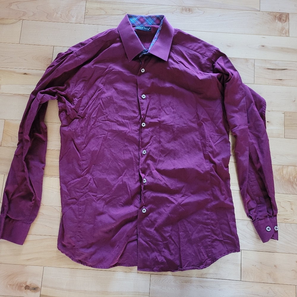 Jared Lang men's size large dress shirt